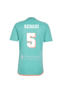 Inter Miami Sergio Busquets #5 Jalkapallovaatteet Kolmaspaita 2024-25 Lyhythihainen